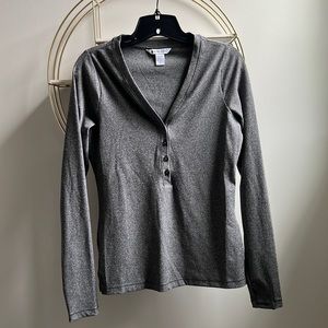 Athleta uptempo ribbed Henley